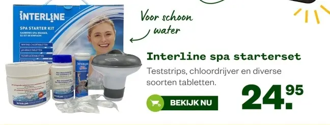Aanbieding: spa starterset