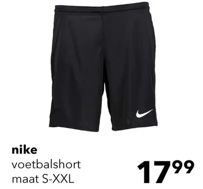 Aanbieding: Nike Park III heren sportshort zwart
