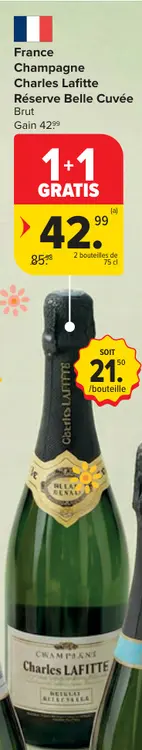 Offre: Champagne Charles Lafitte Réserve Belle Cuvée