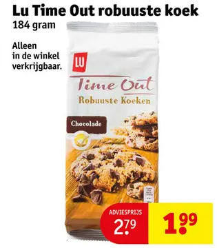Aanbieding: Lu Time Out robuuste koek
