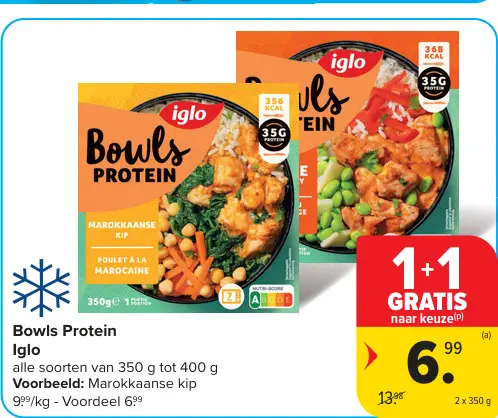 Promotie: Bowls Protein