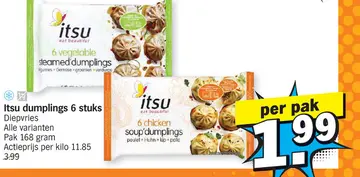 Aanbieding: Itsu dumplings 6 stuks