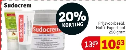 Aanbieding: Sudocrem