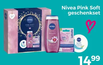 Aanbieding: Nivea Pink Soft geschenkset