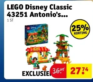 Promotie: LEGO Disney Classic 43251 Antonio's