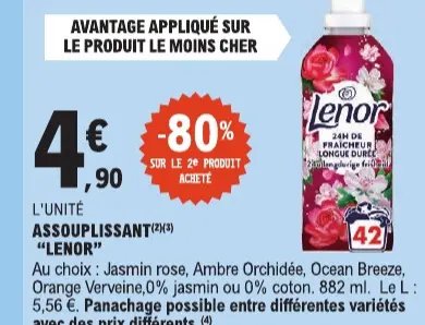 Offre: Assouplissant
