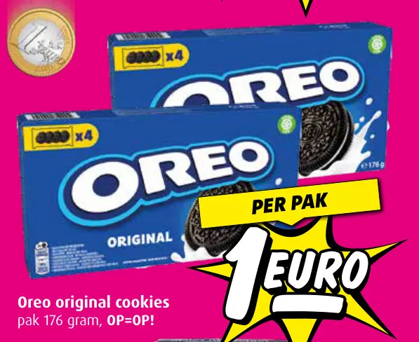 Aanbieding: Oreo original cookies