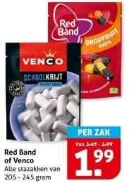 Aanbieding: Red Band of Venco Alle stazakken