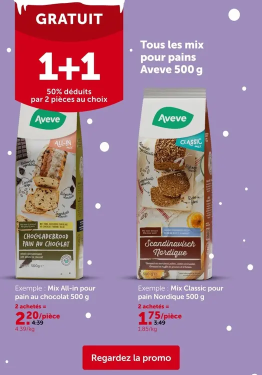 Offre: Mix All-in pour pain au chocolat