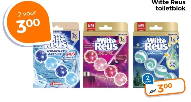 Aanbieding: Witte Reus toiletblok