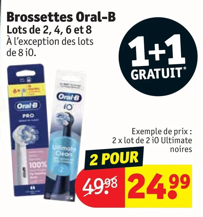 Offre: Brossettes