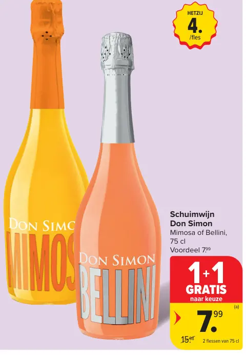 Promotie: Schuimwijn