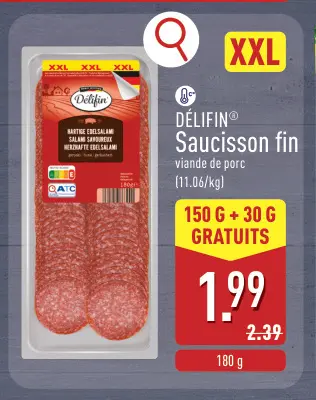 Offre: DÉLIFIN® Saucisson fin