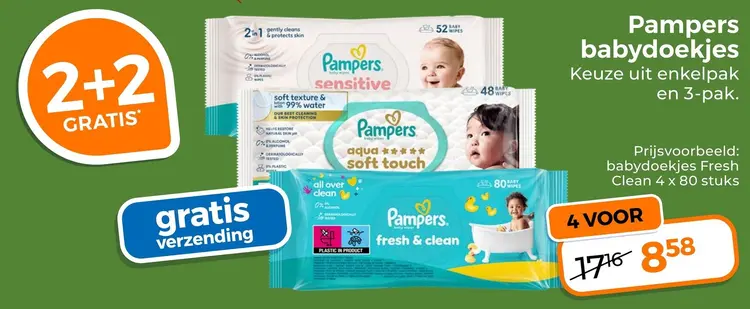 Aanbieding: Babydoekjes