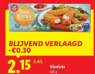 Aanbieding: Vissticks