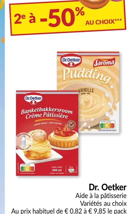 Offre: Aide à la pâtisserie