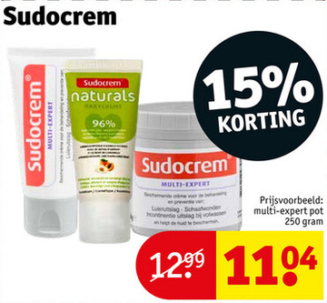 Aanbieding: Sudocrem multi-expert pot