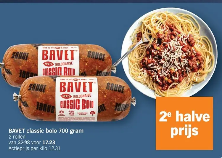 Promotie: BAVET classic bolo