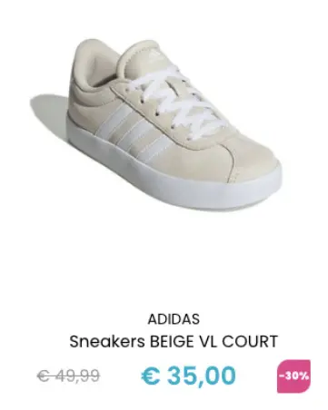Promotie: Sneakers BEIGE VL COURT