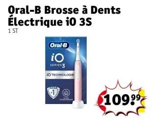 Offre: Brosse à Dents Électrique iO 3S