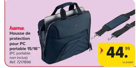 Offre: Housse de protection pour PC portable 15/16"