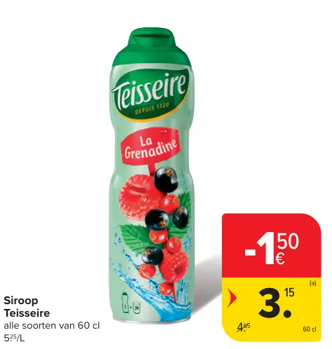 Promotie: Siroop