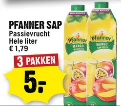 Aanbieding: Pfanner sap passievrucht