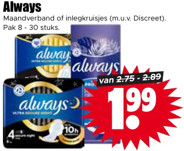 Aanbieding: Always