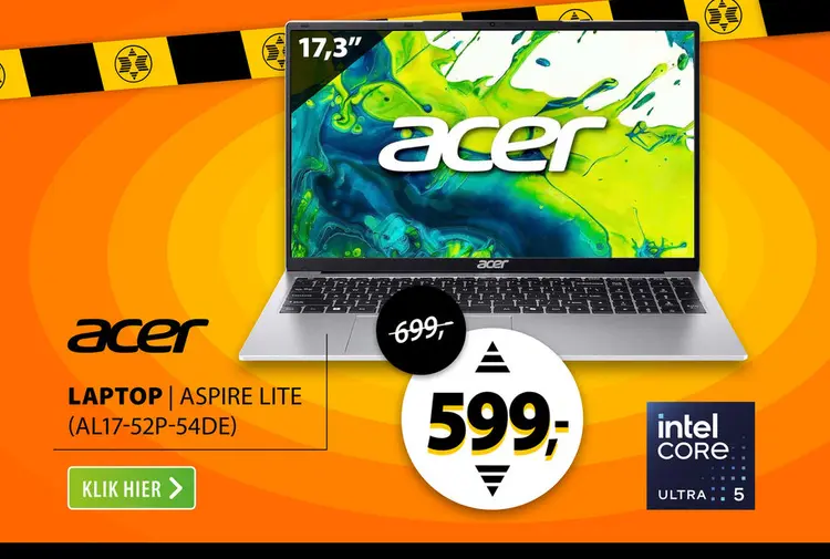 Aanbieding: Acer Aspire Lite (AL17-52P-54DE)