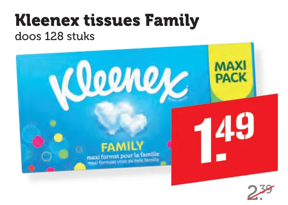 Aanbieding: Tissues Family