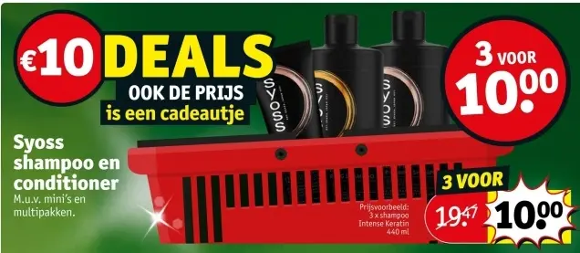 Promotie: Shampoo en conditioner