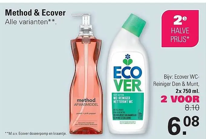 Aanbieding: Method & Ecover