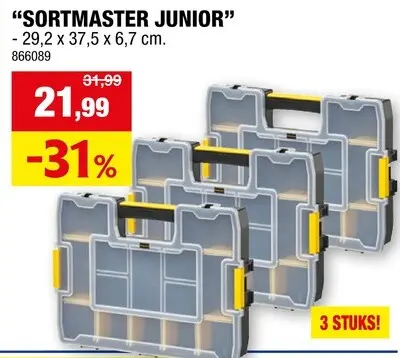 Promotie: "Sortmaster Junior"