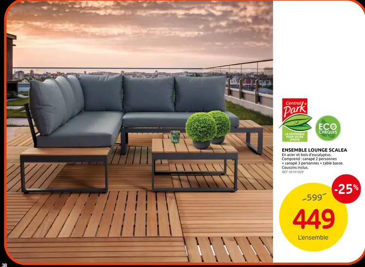 Offre: Ensemble lounge scalea