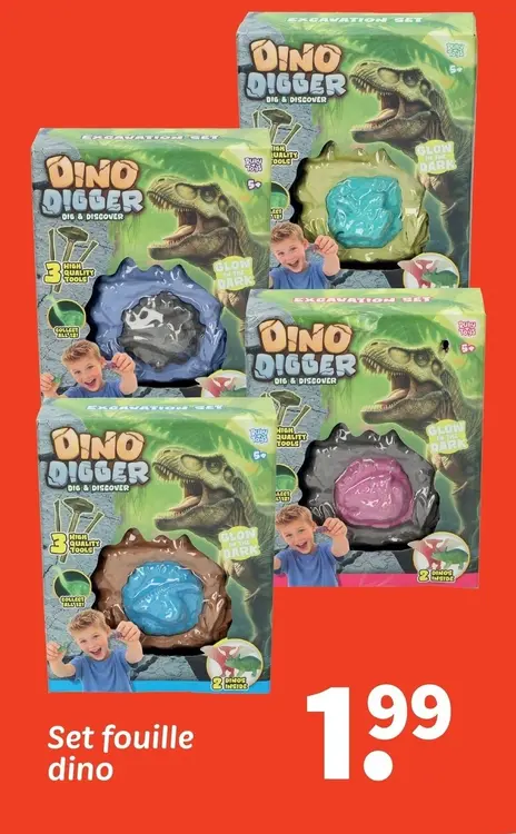 Offre: Set fouille dino