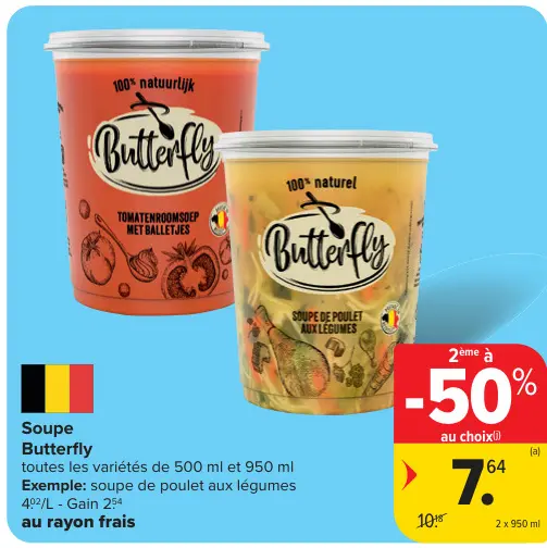 Offre: Butterfly Soupe
