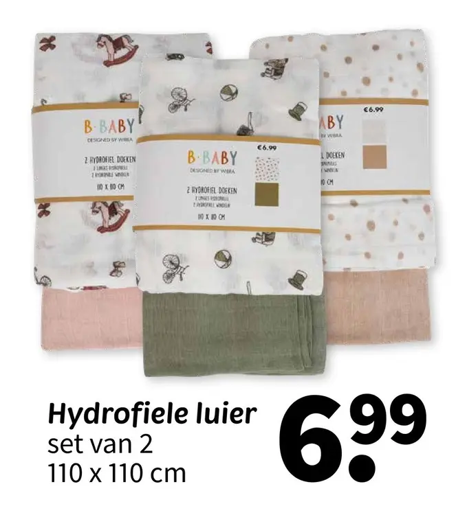 Promotie: Hydrofiele luier