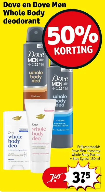 Promotie: Whole Body deodorant
