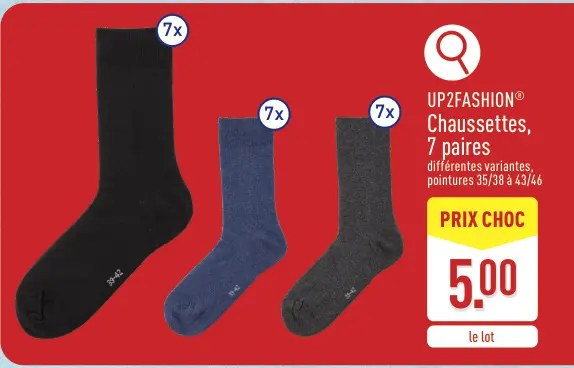 Offre: Chaussettes