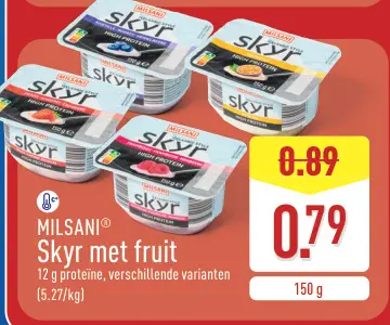Promotie: Skyr met fruit