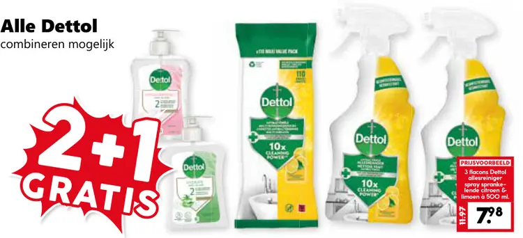 Aanbieding: Alle Dettol