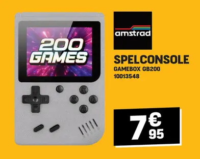 Promotie: Spelconsole