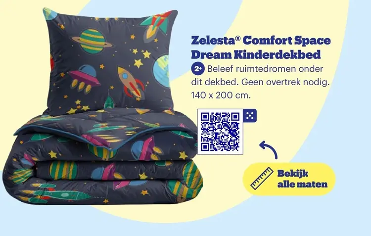 Promotie: Zelesta® Comfort Space Dream Kinderdekbed