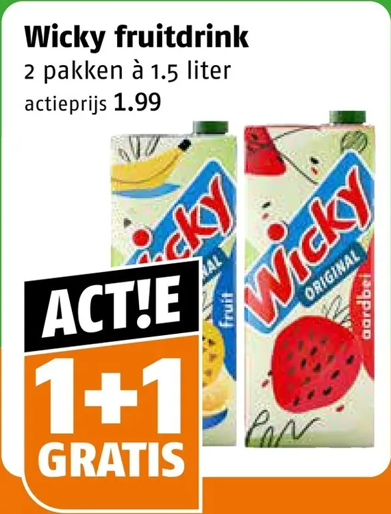 Aanbieding: Fruitdrink