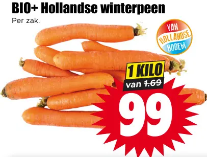 Aanbieding: Hollandse winterpeen