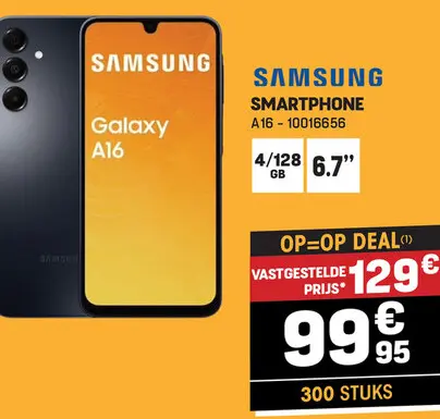 Promotie: Galaxy A16