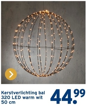 Aanbieding: Kerstverlichting bal