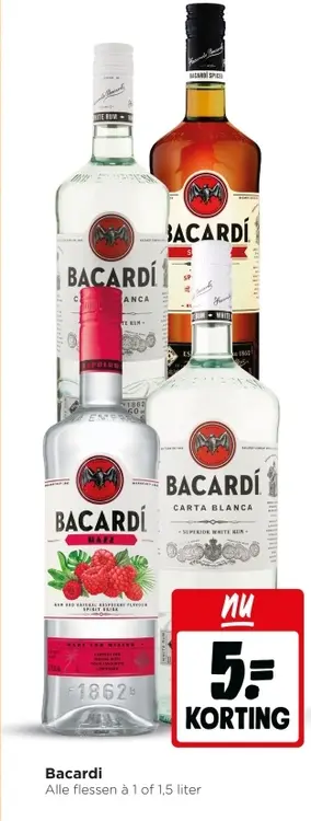 Aanbieding: Bacardi