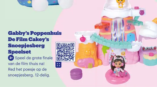 Aanbieding: Gabby's Poppenhuis De Film Cakey's Snoepjesberg Speelset