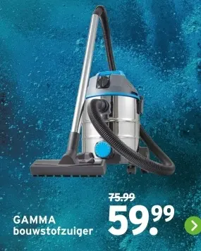 Aanbieding: bouwstofzuiger